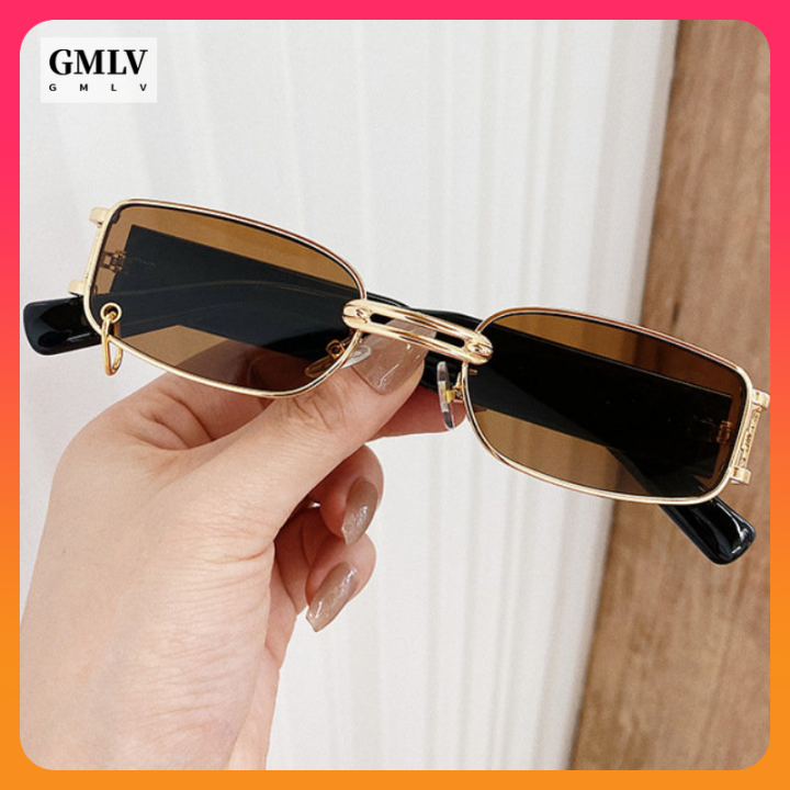 GMLV Kính Râm Thời Trang Kính Vuông Kính Kim Loại Kính Mát Nam Kính ...