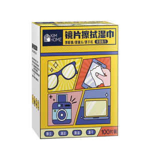 100pcs Disposable Eyeglasses Lens Cleaning Cloth Anti Fog Wet Wipe Glasses Tissue Screen Remove Dust