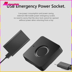 Wireless Electronic Lock with Fingerprint Recognition Suitable for File Cabinets and Drawers Durable and Easy to Use High Security Level