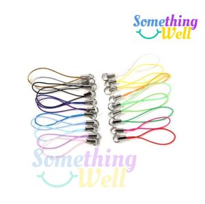 เชือกคล้องพวงกุญแจ พร้อมห่วง (Set10ชิ้น)  สายคล้องโทรศัพท์มือถือ พวงกุญแจ อะไหล่พวงกุญแจ อุปกรณ์ DIY