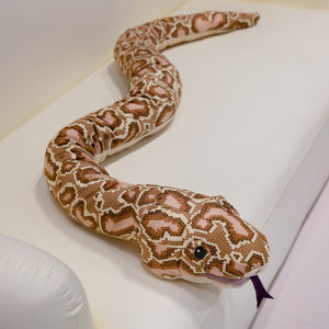 FCJOJO CASTLE Funny Simulation Python Doll Weird Compulsion Props Plush Toys 90/120/170cm Boa Wild Snake Doll Horror Scary Long Snake Dolls Girlfriend Birthday Gift