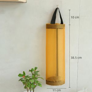 Túi Lưới Treo Tường Dạng Ống Dài Đựng Túi Nilon CY66