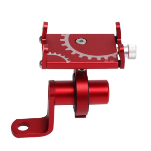 Motorcycle Phone Holder Quick Installation Scooter Handlebar Mounted Aluminum Mobile Phone Cradles Shockproof Stand