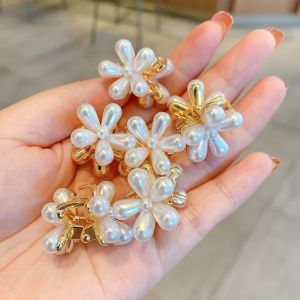 Cute Flower Hair Clips For Girls Mini Hair Claw Fashion Korean Hair Pin Hair Accessories for Women