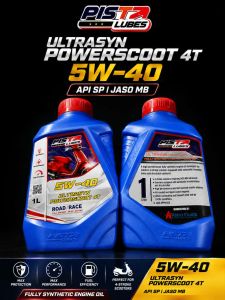 Pista Lubes Ultrasyn Powerscoot 4T 1L 5w-40 API SP | JASO MB