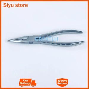 Veterinary Kirschner Wire Cutter Flat Nose Pliers With Serrated Jaws bone Forcep Pin orthopedics Pet Surgical Instruments