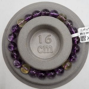 (SG Seller Ready Stocks) Top Grade Natural Brazil  Ametrine Bracelet 9mm+
