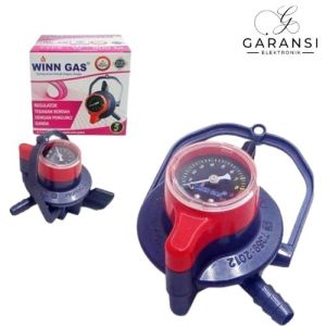 REGULATOR GAS WINN W-900 M/REGULATOR DOUBLE PENGUNCI/REGULATOR ANTI BOCOR GAS/REGULATOR METER NON METER/REGULATOR GAS DOUBLE PENGUNCI ANTI BOCOR GAS
