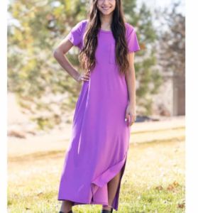 madie Maternity Pregnant Round Neck Maxi Long Dress - fits XS to large - good quality - super kapal ng tela - trending - 100 percent cotton - mall quality - Top pick - madaling maubos - trending - made of imported fabric - affordable and comfortabl