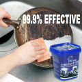 99.9% Kitchenware Cleaner Stainless Steel Cookware Cleaning Paste Powerful Household Kitchen Cleaner Washing Pot Bottom Scale Rust Cleaning Cream Paste for Appliances Kitchen. 