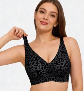 Seamless Wire-Free Full-Cup Bra Comfortable Thin Molded Cups Breathable Push-Up Support Beautiful Bra2026