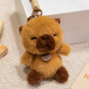 8 Styles Aroma Cartoon Animal Plush Pendants Fox Panda Sloth Piggy Capybara Toys Cute Keychain Pendant Bags Decor Car h260820