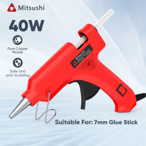 Mitsushi 80W/60W/40W 100-240V Hot Melt Glue Gun Heavy Duty Glue Gun Electronic Power Tool
