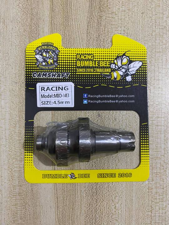 Racing Camshaft 4.5mm (Mio i 125/M3/Mio Soul i 125) Racing Bumble Bee RBB Lazada PH