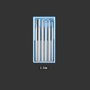Mata Bor Set 6 Pcs Ukir Kayu Tulang Gading