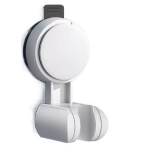 KAWAII BOX Adjustable Suction Cup Shower Bracket L-shaped Sucker Strong Bearing Shower Head Holder Universal Durable Shower Fixed Base Showerhead Rack
