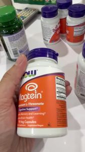 NOW Magtein Magnesium L-Threonate 90 viên bổ sung magie giúp cải thiện trí nhớ xương tim mạch - ✓ Bảo vệ sức khỏe tim mạch: Magiê hỗ trợ điều hòa huyết áp giữ cho tim mạch khỏe mạnh đồng thời giúp giảm các cơn co thắt cơ và cải thiện lưu thông máu.