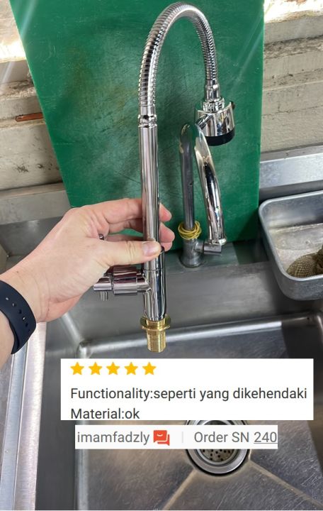 FLEXIBLE%20SWAN%20TAP%20STAINLESS%20STEEL/%20PILLAR%20&%20WALL%20MOUNT/%20KITCHEN%20SINK%20WATER%20TAP%20FAUCET/%20HOTEL%20GRADE/%20KITCHEN%20FITTING%20-%20Image%203