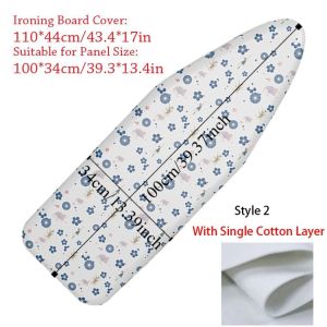 SHIRUI Bền bỉ Vải bàn ủi Dày hơn Phổ quát Đệm in  Chống cháy Tấm lót bọc bàn ủi