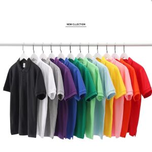 Mens Poloshirt ShortSleeved T-shirt Summer Plain PoloShirt #1321