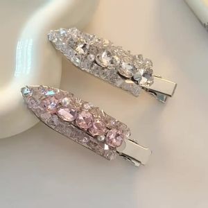 2026 Hot Sale [ Shipped from China ] Korean-style alloy rhinestone hair clip studded with diamonds versatile and elegant adds a touch of sophistication suitable for bangs and stray hairs hair accessory B3