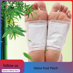 Hailicare 10 miếng dán Giải độc chân Miếng dán giảm đau Miếng dán bằng tre với chất kết dính Miếng dán điều trị chăm sóc chân Cải thiện công cụ chăm sóc sức khỏe giấc ngủ