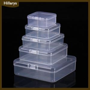 [Hillarys] Mới trong suốt nhựa lưu trữ hộp photocards thẻ nhỏ lưu trữ hộp bàn tổ chức hộp phân loại hộp văn phòng phẩm