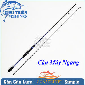 Cần Câu Lure Coastline Simple 2m1 Máy Đứng & Máy Ngang 702M Câu Cá Lóc Chẽm Mú Lure 7–17.5g