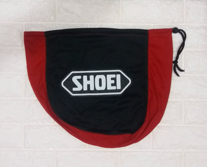 shoei drawstring helmet bag 2.0 Keep your helmet protected between rides with the SHOEI X SHOEI Helmet Bag5 Racing (UNIVERSAL)