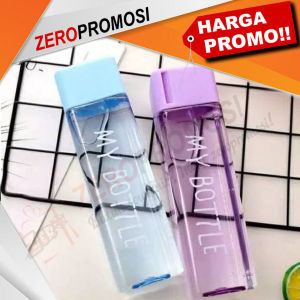 Souvenir Tumbler Terbaru My Bottle Kotak Persegi 500ml Cetak Logo