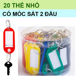 Móc Treo Giữ Chìa Khóa Móc Khóa Có Đánh Số Móc Treo Kèm Thẻ Ghi Nhớ Tay Cầm Giữ Chìa Khóa 18 cái 28 cái