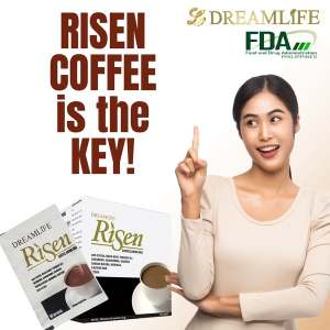 Risen Coffee Original and organic for men 10 sachet / 1 box