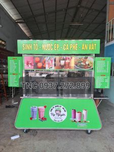 XE TRÀ SỮA 1m4x60 BỤNG KIỂU ĐÈN LED NHIỄN TÂN NGỌC CHÂU TNC 0937.272.899