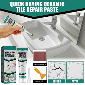 Tile & Marble Repair Paste Waterproof Bathroom Tub Floor Ceramic Crack Adhesive Universal Ceramic Crack Repair Tool