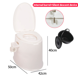 Salvo Kursi Toilet Duduk Mobile Anti Slip Portable Wc Pispot Untuk Lansia Dan Ibu Hamil  Kloset Jongkok Kloset Portabel
