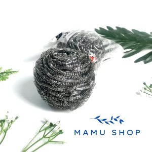 Cước rửa chén miếng rửa chén inox 50g lớn gấp 4 lần cước sắt bình thường không ra teng Mamu shop