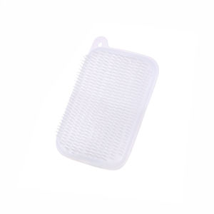 JustLiving 1PC PE Dishwashing Vege Brush Household Fruit Vegetable Scrubber Multi-functional Kitchen Cleaning Brush Multifunctional Bendable Sink Chopping Board Crevice Brush