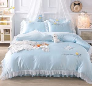 ชุดผ้าปูที่นอนเก๋ๆ ลายน่ารัก สดใส (ผ้าปู+ปลอกหมอน+ปลอกผ้าห่ม) รุ่น JN01 ชุดผ้าปูที่นอน Minimal สีพาสเทล