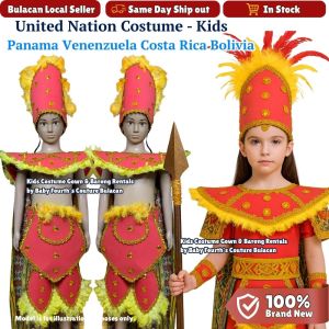 United Nation Panama Venezuela Costume Costa Rica Bolivia Costume for Kids and Adults National Attire for UN  Events