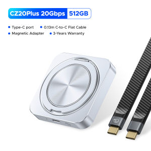 ORICO SSD พกพาเมกะไบต์/วินาที2050พร้อมขาตั้ง USB3.2 Gen2 512GB/1TB/2TB 4K 120fps บันทึกโดยตรง36o การหมุน ° แนวนอน + พลิก ° 120