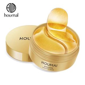 HOUMAL 60pcs Seaweed Eye Mask Collagen Hydrating Remove Dark Circles for Skincare Starter Face Mask Soft Natural Moisturizing Extracts Collagen Eye Patch Reduce Eye Fine Lines Remove Dark Circles