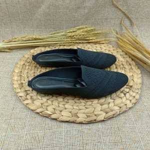 stel sepatu bustong rajut wanita ALICIA terlaris/sandal upper