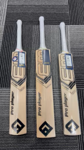 EM Pro Player English Willow Natured Cricket Bat – Size 4 5 6 Harrow & Short Handle
