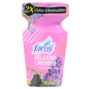 Farcent Relaxing Lavender Liquid Deodorizer 350g - Freshens Indoor Spaces with Pleasant Fragrance for Bedrooms Living Rooms Bathrooms Closets