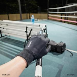 [COD] Biubiuni Người Đàn Ông Mùa Đông Ấm Đầy Đủ Ngón Tay Không Thấm Nước Đi Xe Đạp Thể Thao Ngoài Trời Chạy Xe Máy Trượt Tuyết Màn Hình Cảm Ứng Găng Tay Găng Tay Lông Cừu