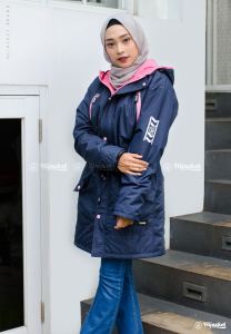 Hijacket Montix Imperial 100% ORII Jaket Parasut | Jaket Adventure Wanita Hijab | Jaket Parasut Terbaru