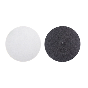 Nonslip Turntable Mat Antislip Felt Record Pad Vibration Reduction Pad for Smooth Scratching and Reduced Bumps
