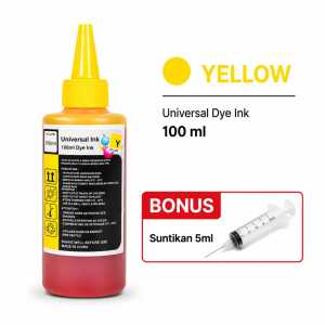 Tinta Refill Isi Ulang 100ml Printer HP Canon Epson