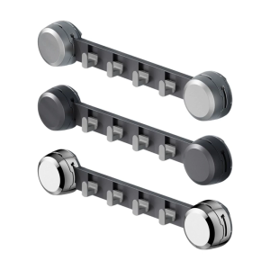 Adhesive Wall Hook No Drill Strong Hook with Strong Hold Waterproof Organizers Simple Installs for Towels Utensils