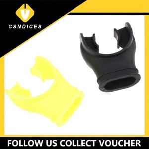[Csndices] Scuba Diving Regulator Mouthpiece Underwater Diving Equipment Replacement Silicone Mouthpiece Diving Accessories